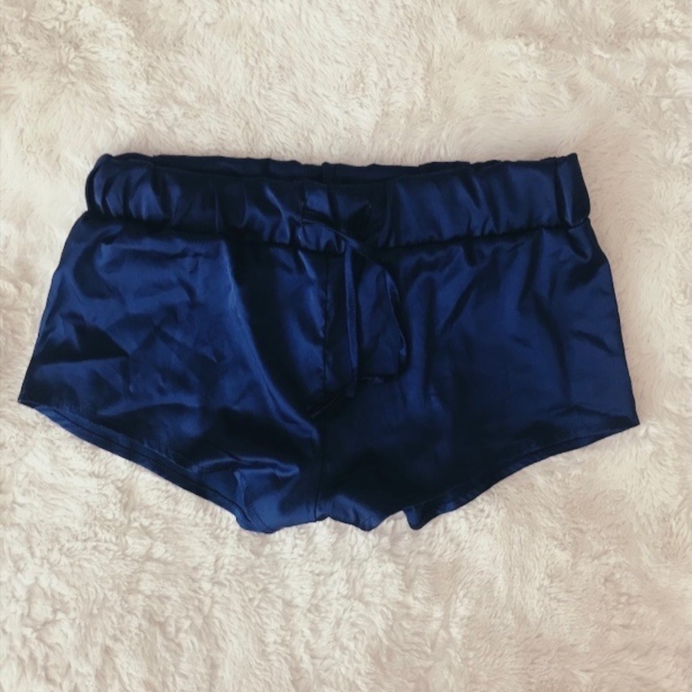 ZAFUL Dark Blue Pajama Shorts